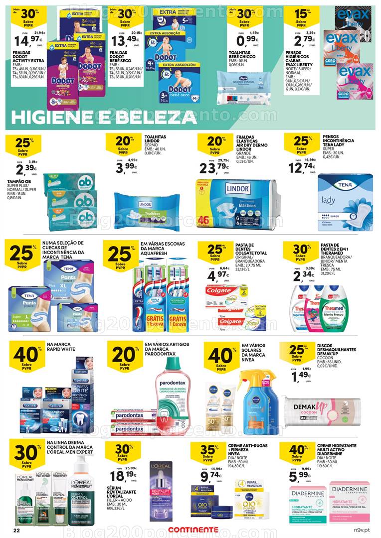 Antevisão Folheto CONTINENTE Promoções de 1 maio a 14 maio