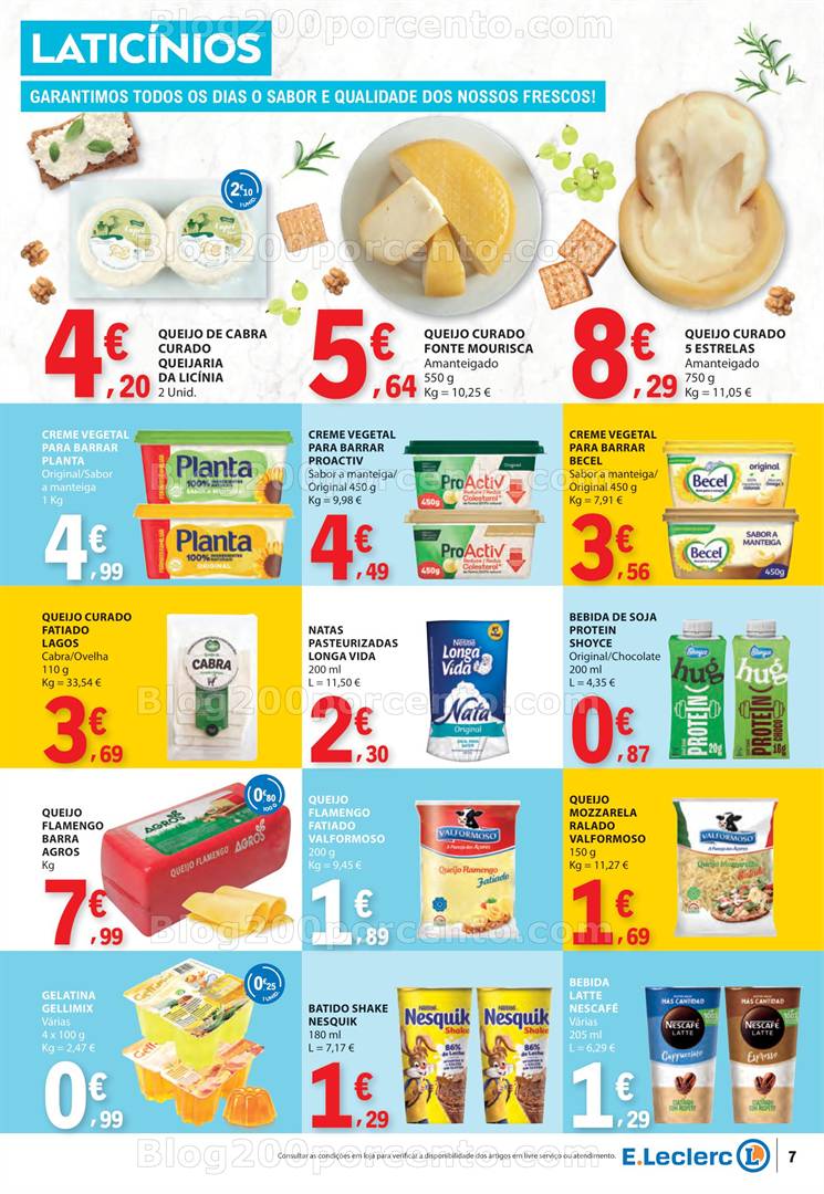 Antevisão Folheto E-LECLERC Promoções de 1 maio a 7 maio