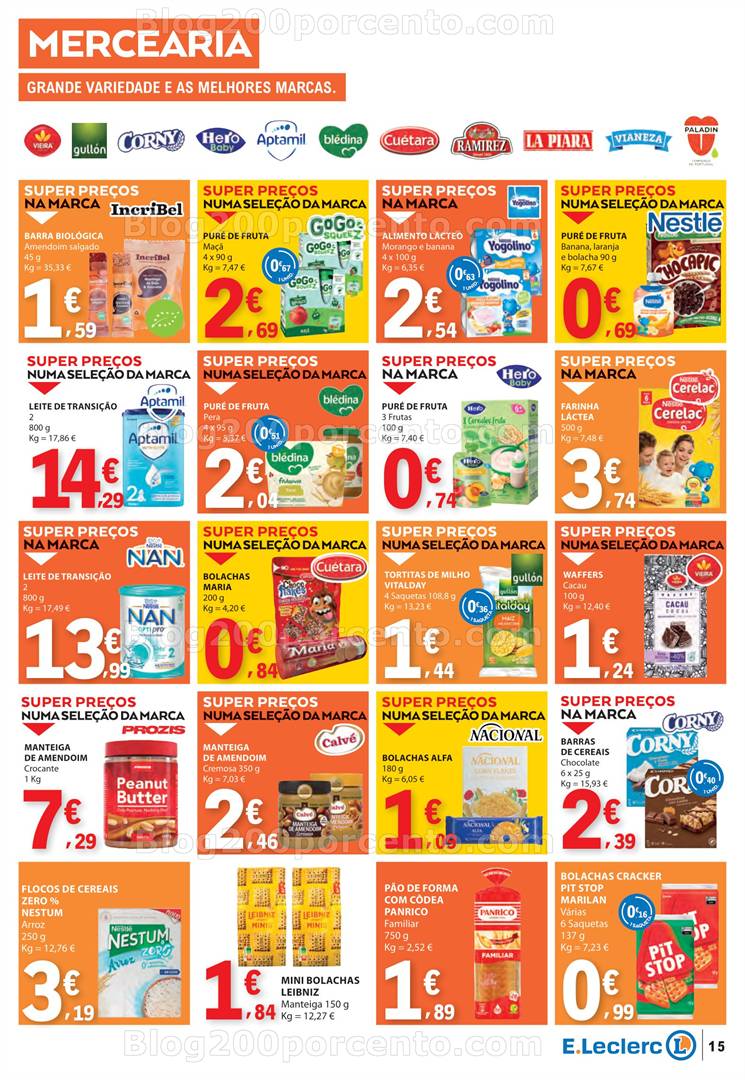 Antevisão Folheto E-LECLERC Promoções de 1 maio a 7 maio