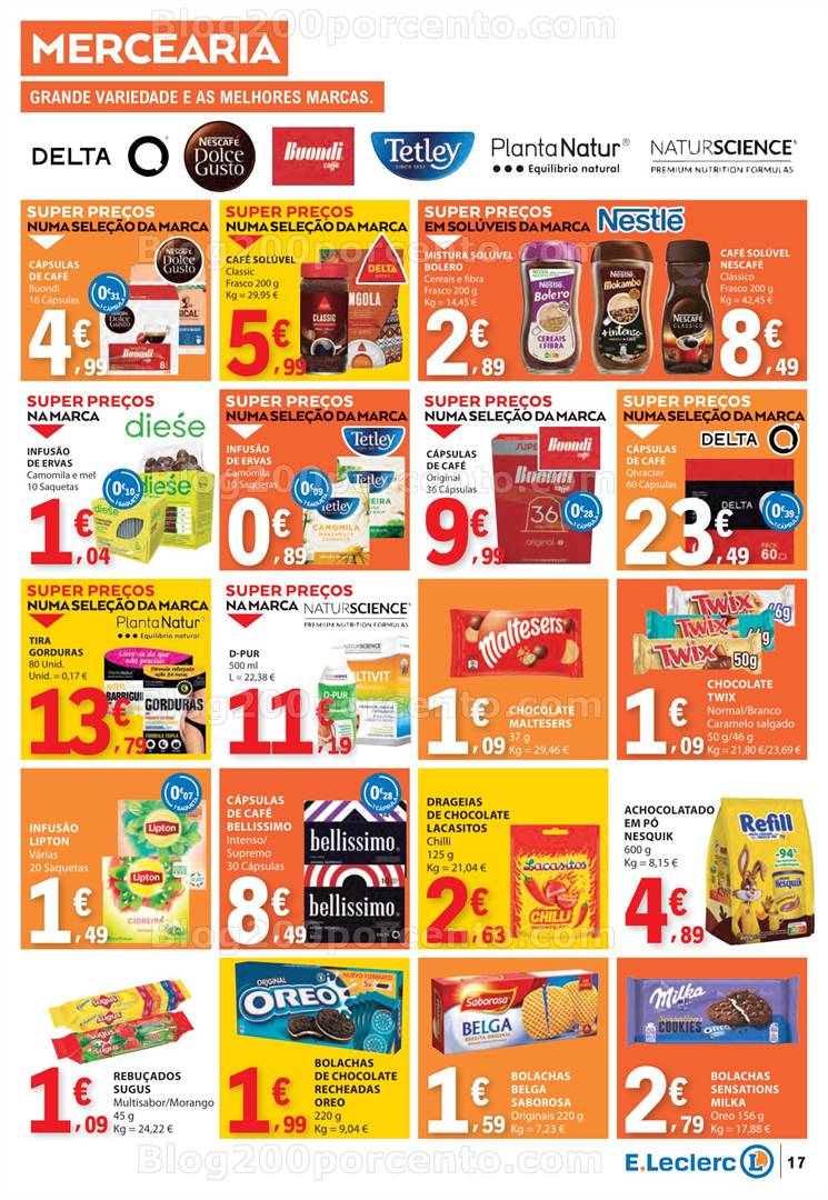 Antevisão Folheto E-LECLERC Promoções de 1 maio a 7 maio
