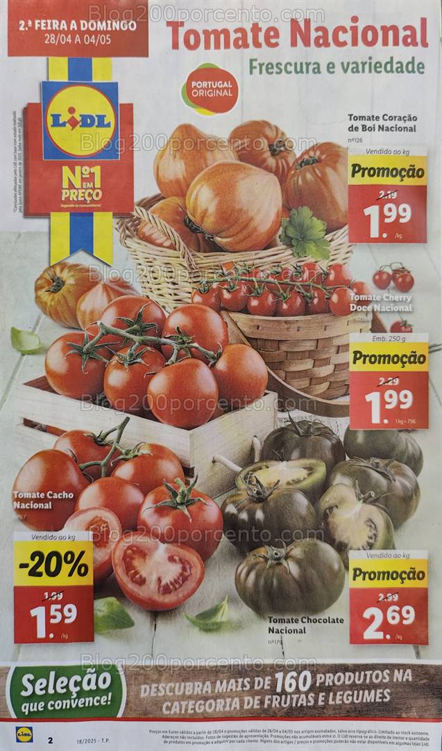 Antevisão Folheto LIDL Promoções de 28 abril a 4 maio
