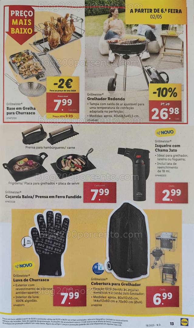 Antevisão Folheto LIDL Viver o Jardim Promoções de 2 a 8 maio