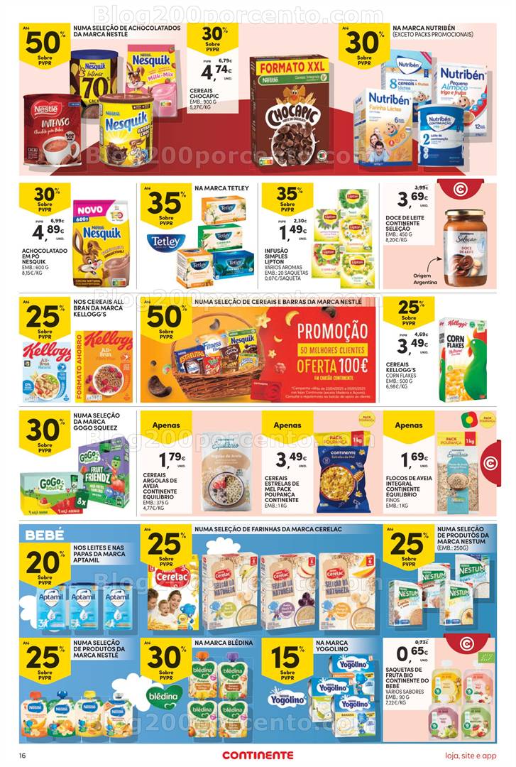Antevisão Folheto CONTINENTE Bom Dia Promoções de 29 abril a 5 maio