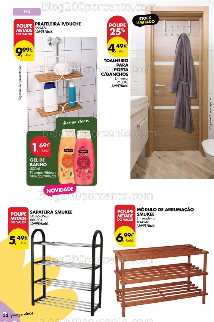 Antevisão Folheto PINGO DOCE Bazar Primavera Promoções de 22 abril a 19 maio