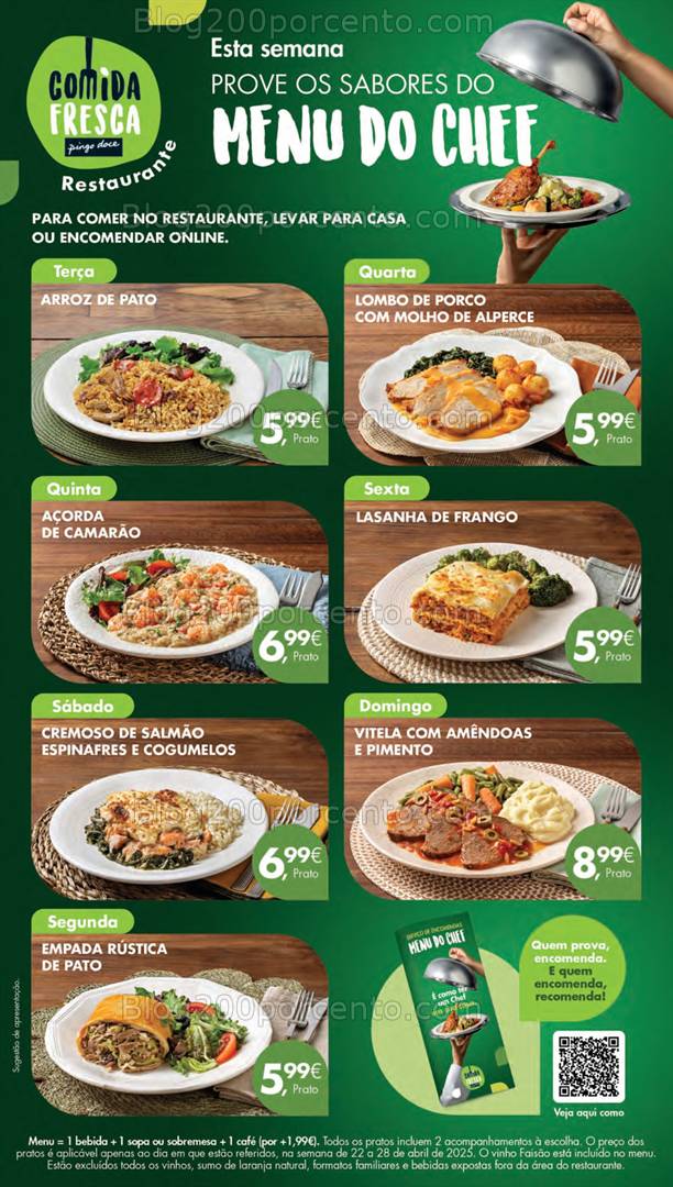 Antevisão Folheto PINGO DOCE Lojas Médias Promoções de 22 a 28 abril