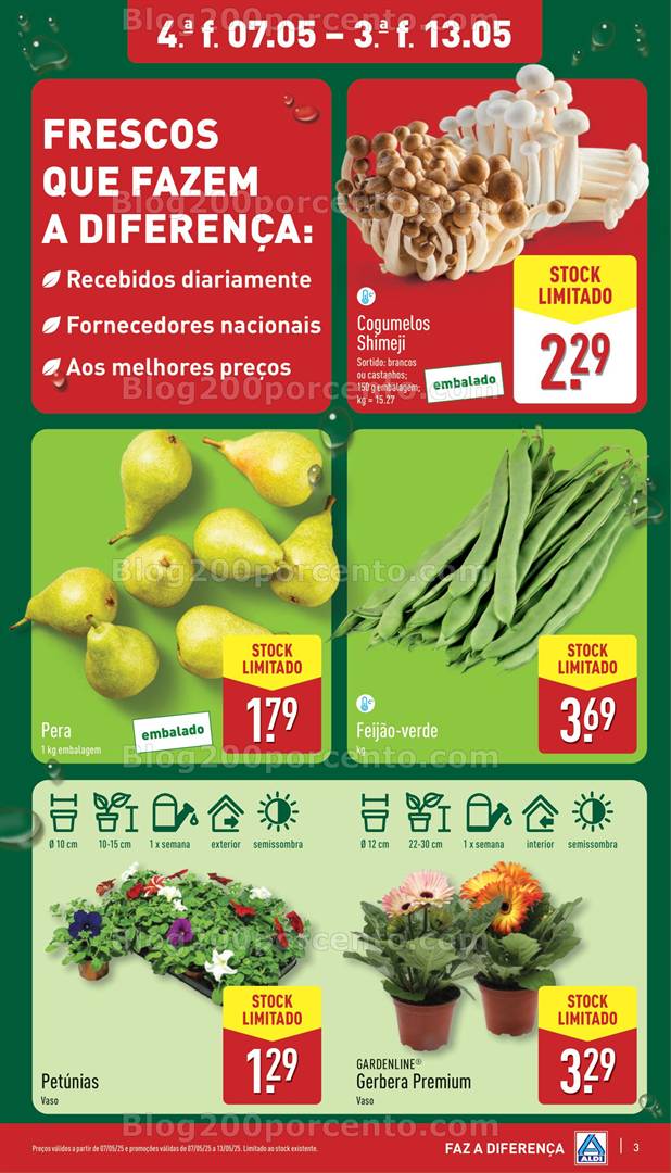 Antevisão Folheto ALDI Promoções de 7 a 13 maio