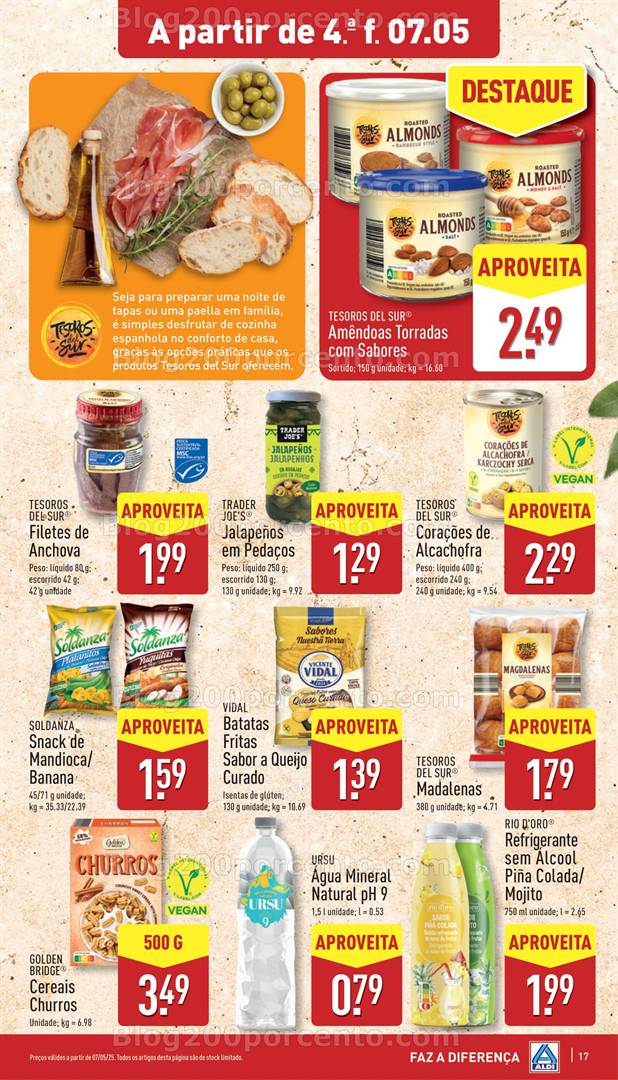 Antevisão Folheto ALDI Sabores do Mundo
