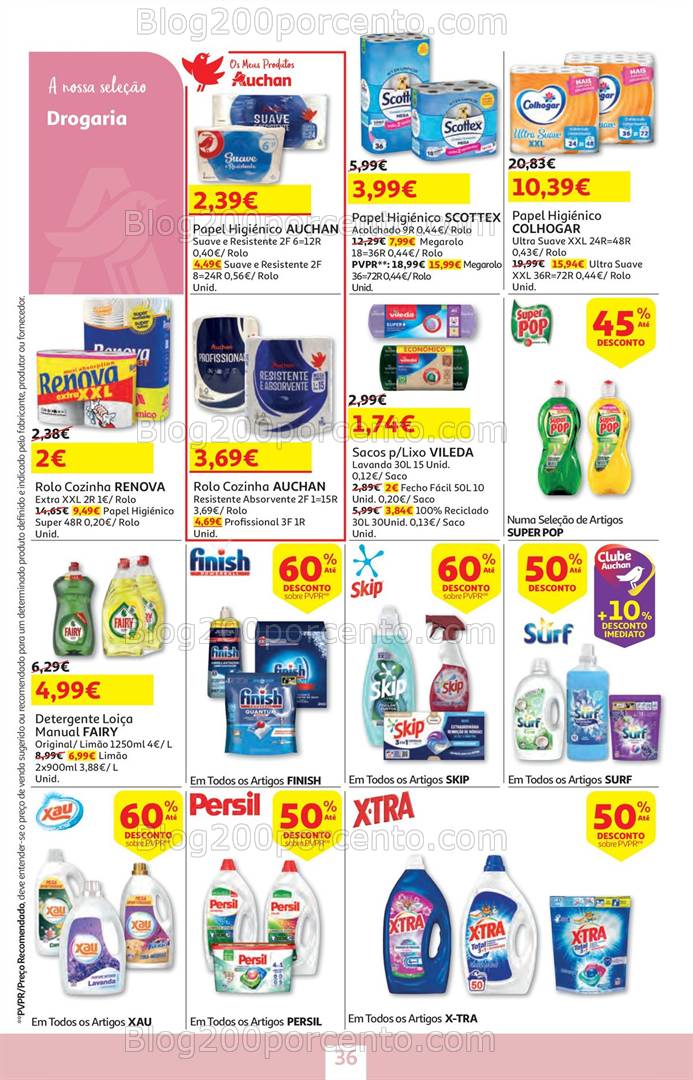 Antevisão Folheto AUCHAN Promoções de 21 abril a 6 maio