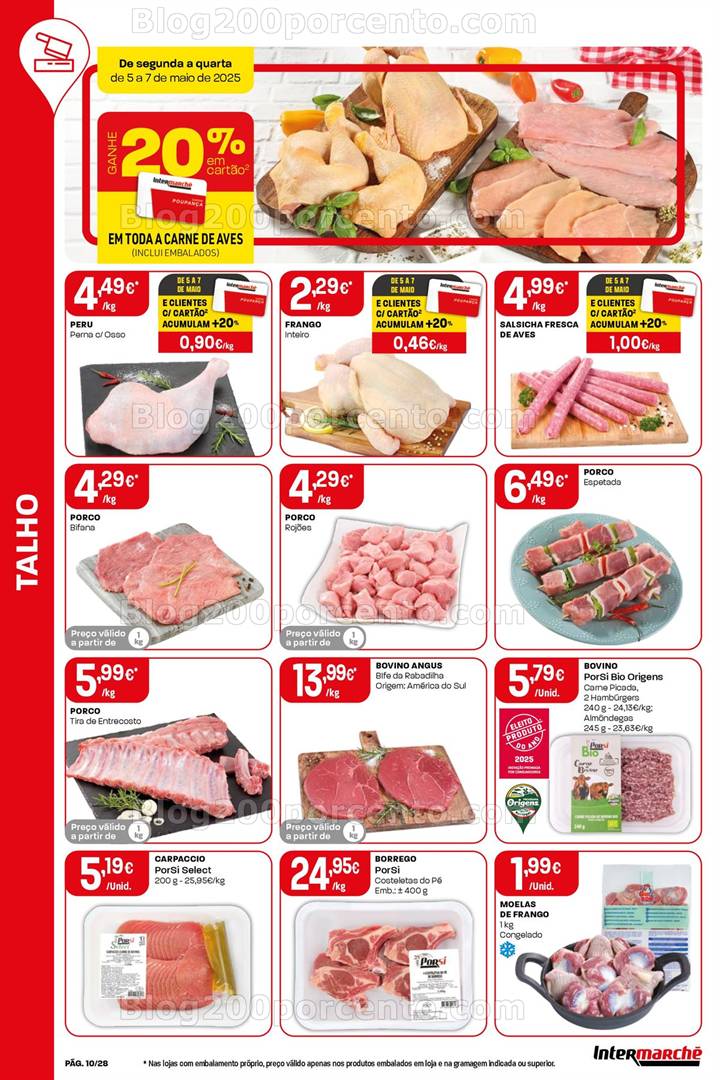Antevisão Folheto INTERMARCHÉ Super Promoções de 1 maio a 7 maio