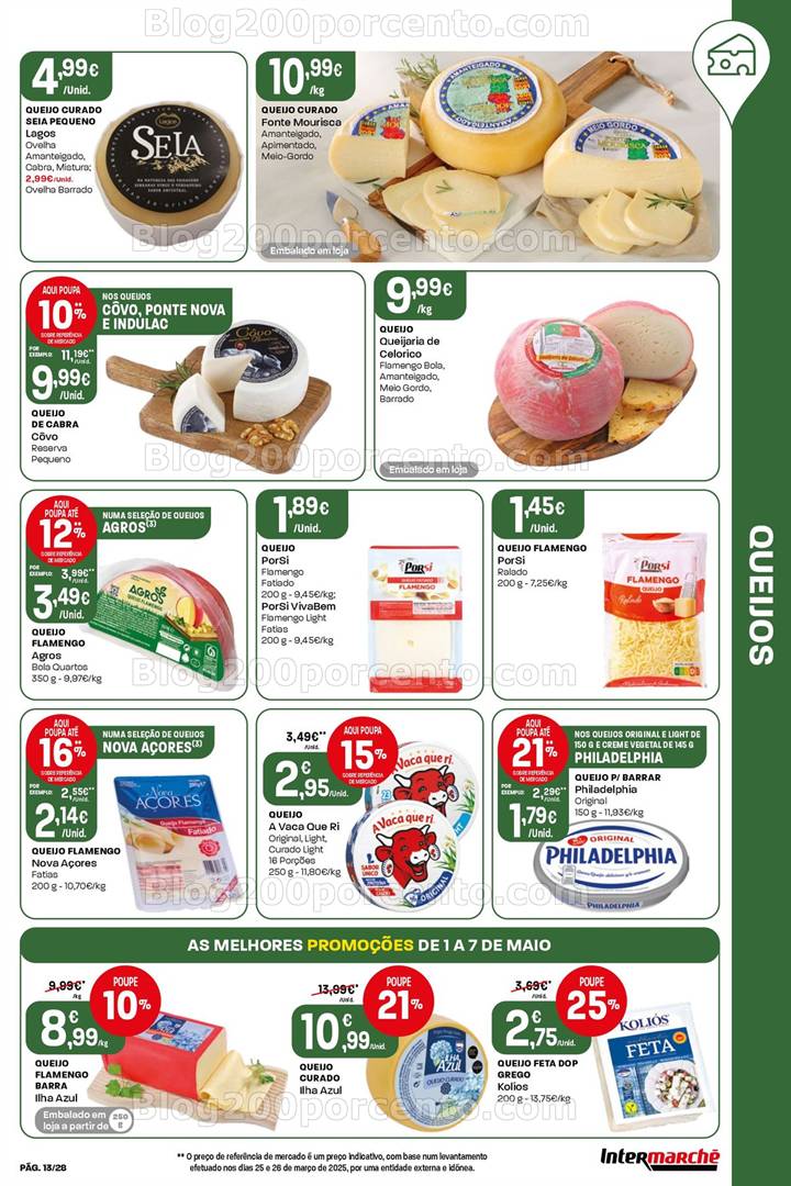 Antevisão Folheto INTERMARCHÉ Super Promoções de 1 maio a 7 maio