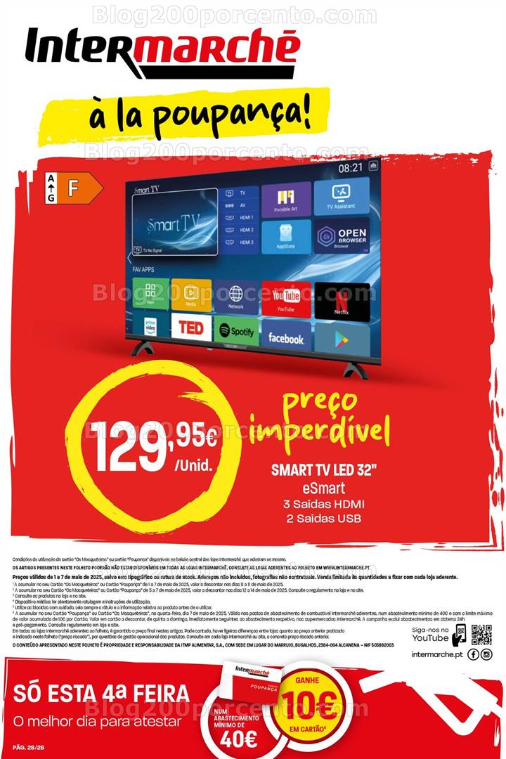 Antevisão Folheto INTERMARCHÉ Super Promoções de 1 maio a 7 maio