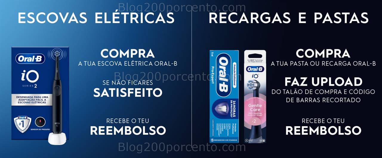 ALERTA - Experimenta Grátis ORAL-B Reembolso até 30 junho