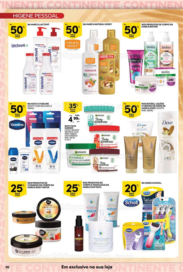 Antevisão Folheto CONTINENTE Beleza Verão Promoções de 6 a 18 maio