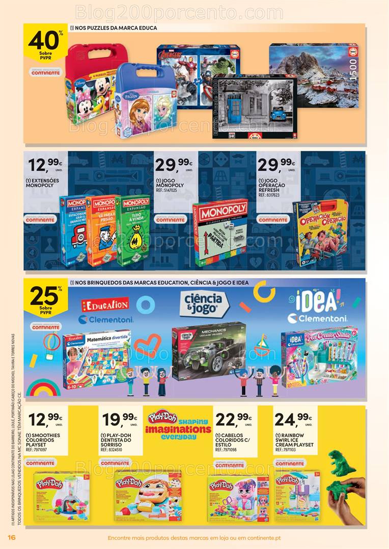 Antevisão Folheto CONTINENTE Dia da Criança Promoções de 13 maio a 1 junho all