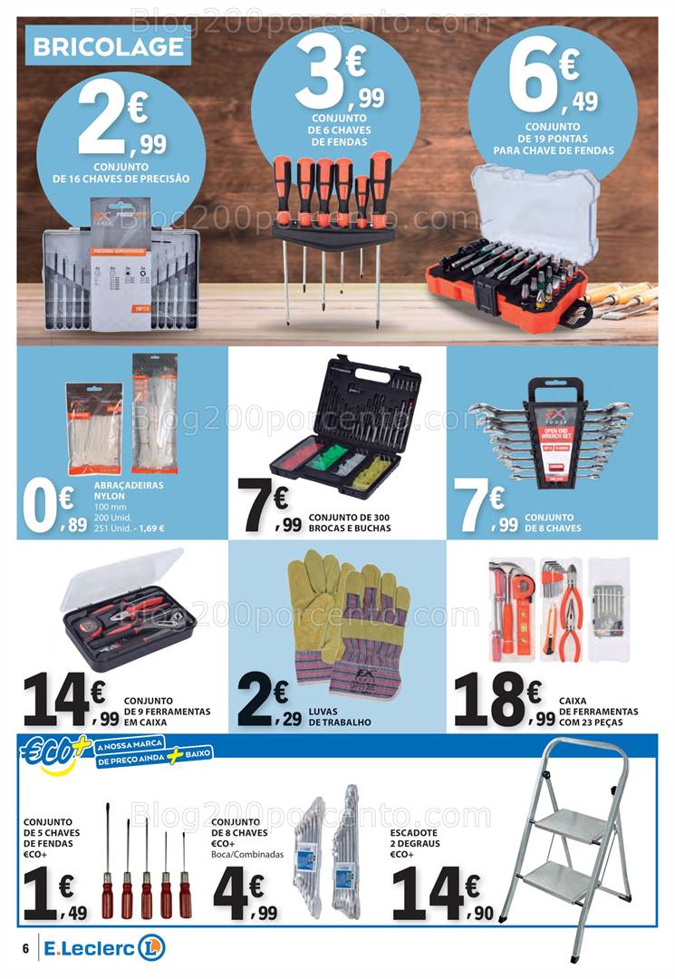 Antevisão Folheto E-LECLERC Promoções de 8 a 21 maio all