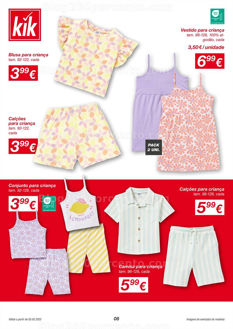 Antevisão Folheto KIK Promoções a partir de 5 maio all