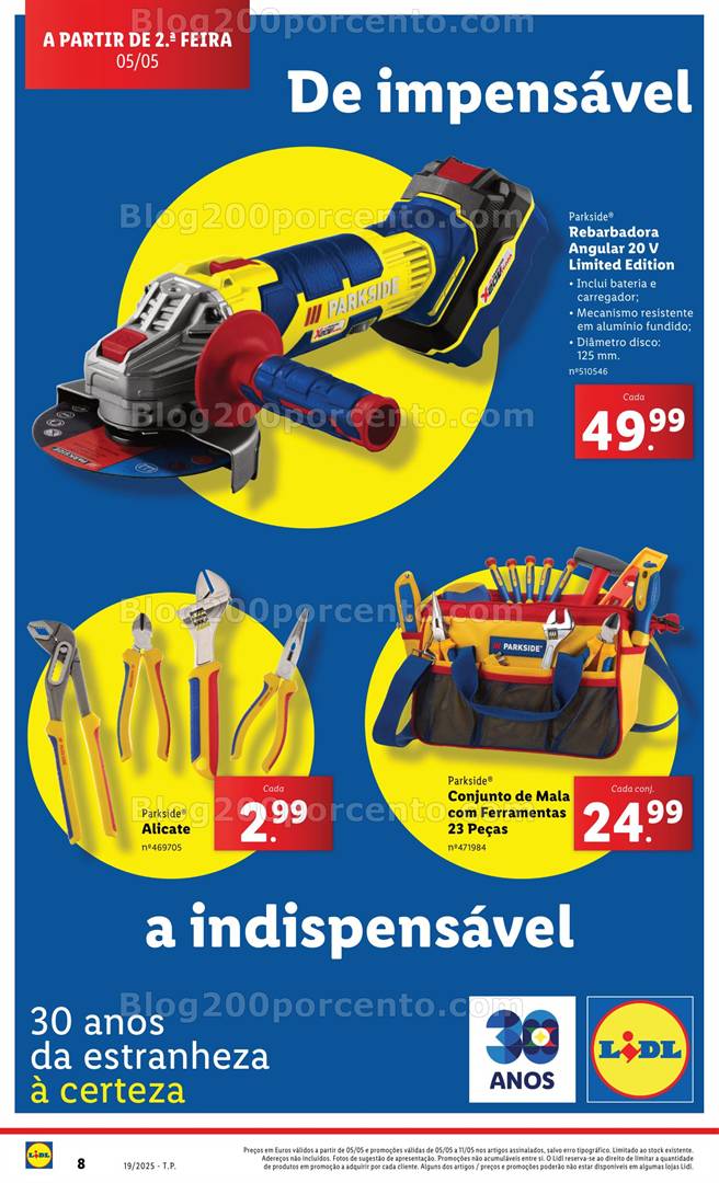 Antevisão Folheto LIDL Bazar Promoções de 5 a 15 maio - Edição Digital