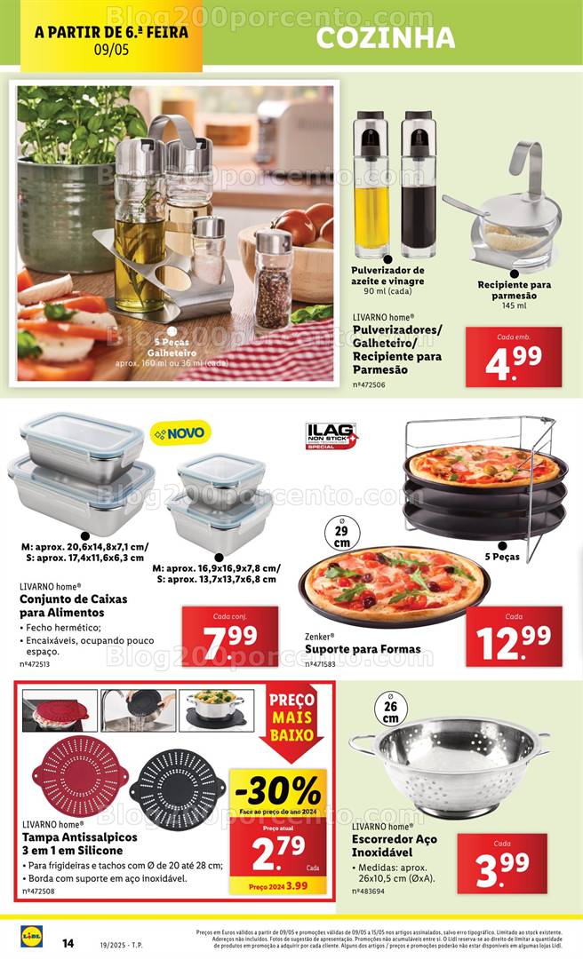 Antevisão Folheto LIDL Bazar Promoções de 5 a 15 maio - Edição Digital