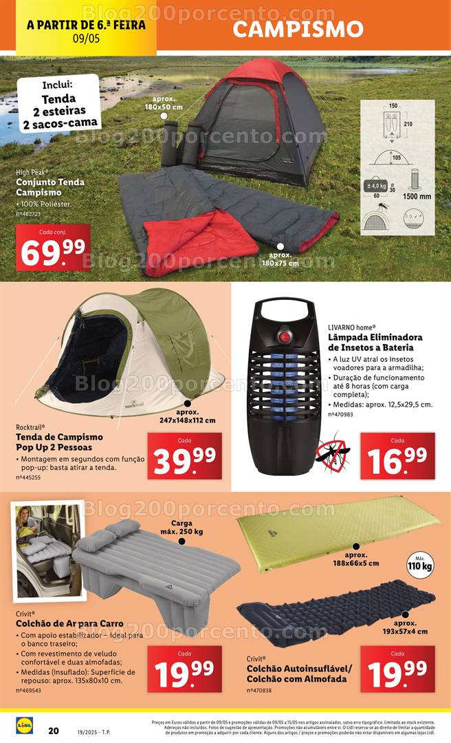 Antevisão Folheto LIDL Bazar Promoções de 5 a 15 maio - Edição Digital