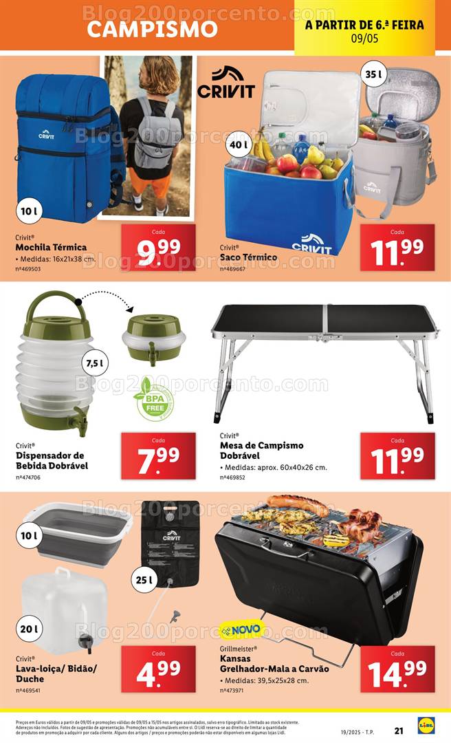 Antevisão Folheto LIDL Bazar Promoções de 5 a 15 maio - Edição Digital