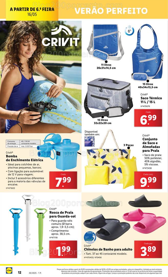 Antevisão Folheto LIDL Bazar Promoções de 12 a 22 de maio all