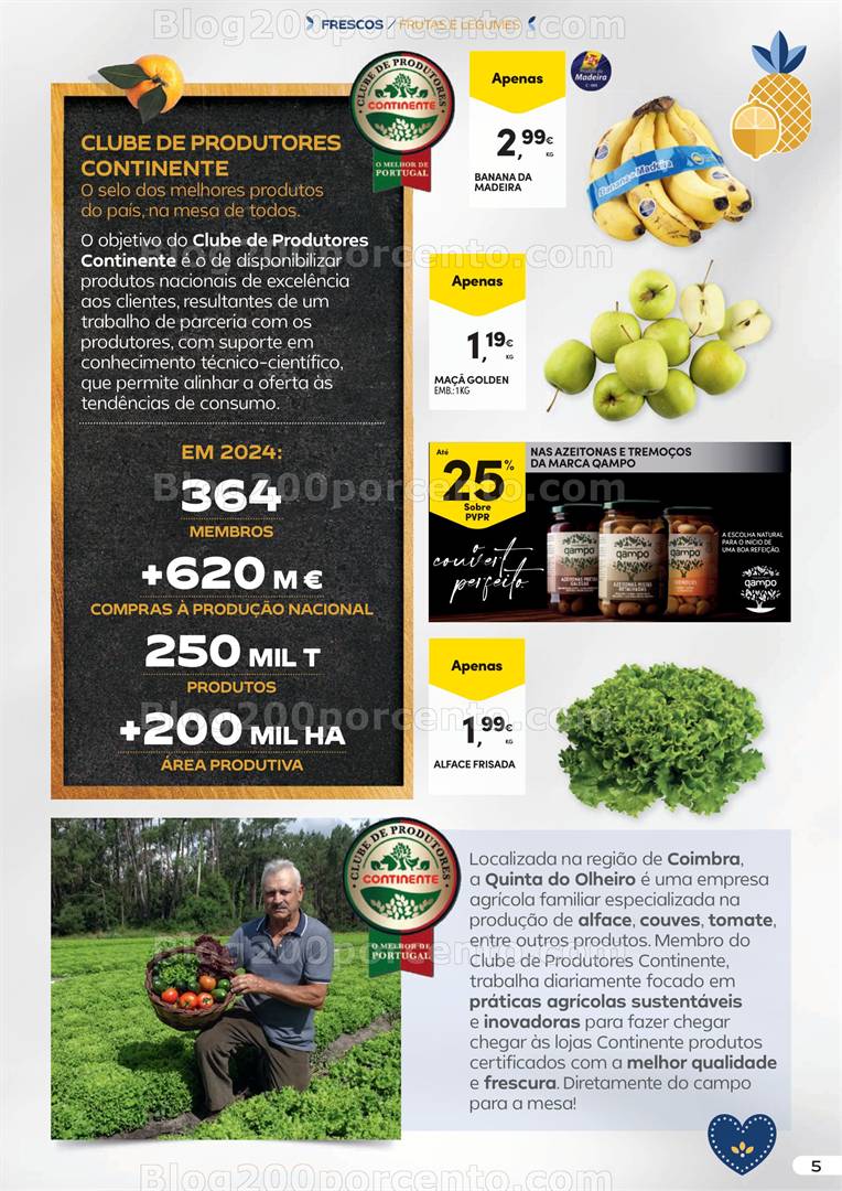 Antevisão Folheto CONTINENTE Produção Nacional Promoções de 6 a 18 maio