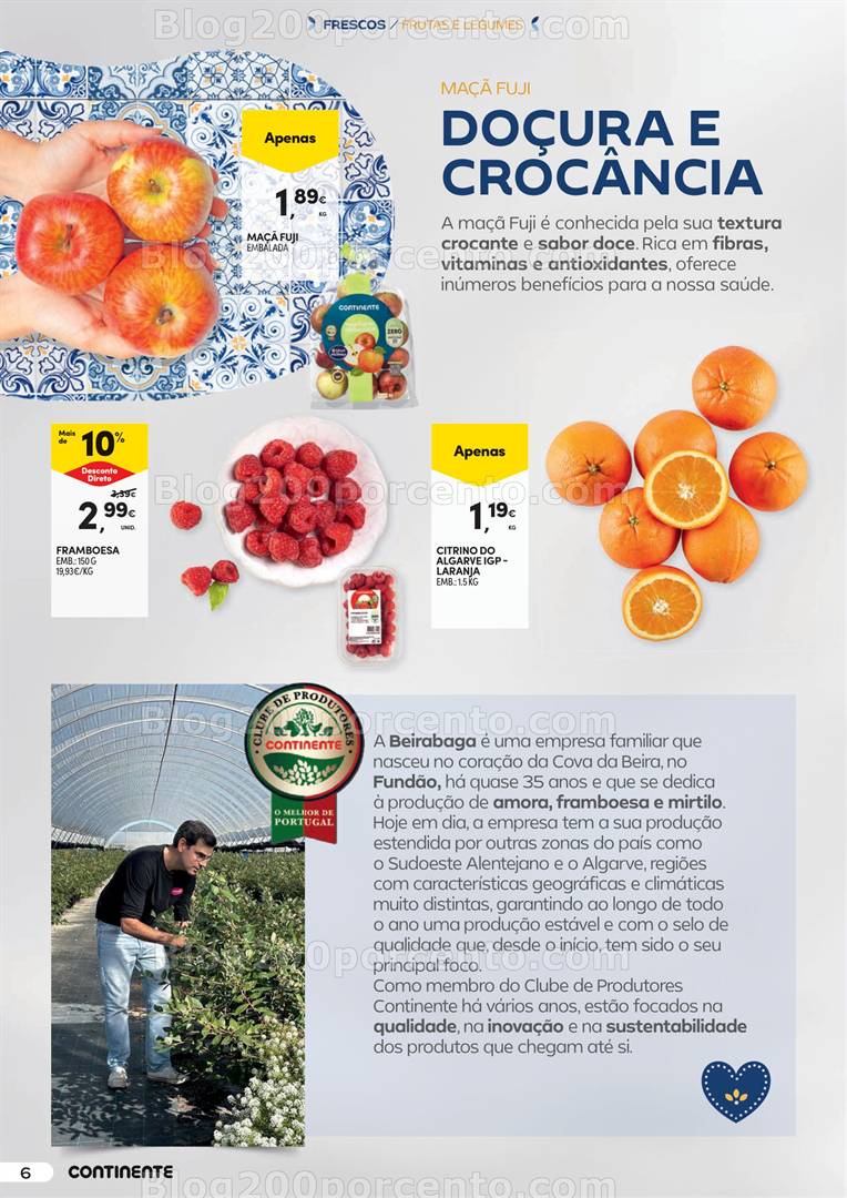 Antevisão Folheto CONTINENTE Produção Nacional Promoções de 6 a 18 maio