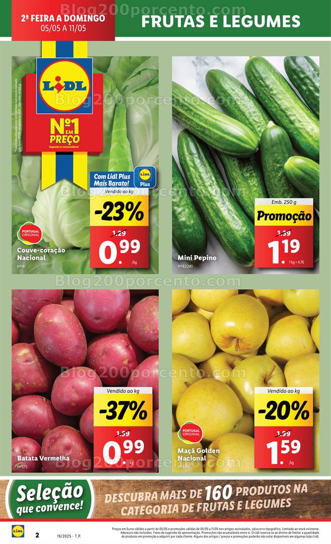 Antevisão Folheto LIDL Promoções de 5 a 11 maio - Edição Digital