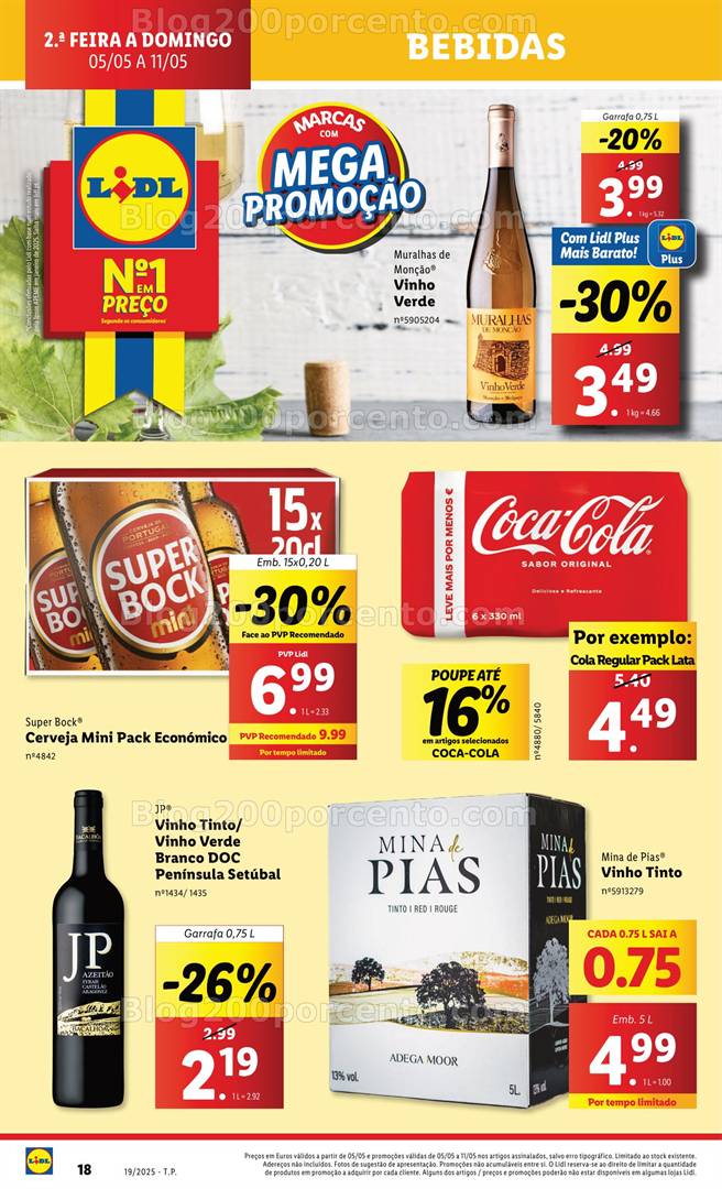 Antevisão Folheto LIDL Promoções de 5 a 11 maio - Edição Digital