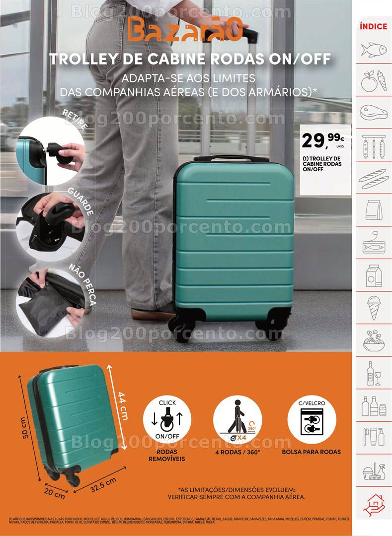 Antevisão Folheto CONTINENTE Promoções de 6 a 12 maio bazar