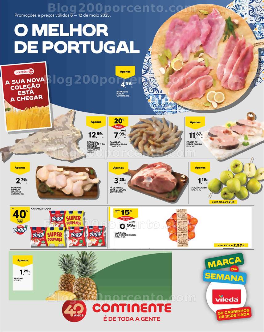 Antevisão Folheto CONTINENTE Madeira Promoções de 6 a 12 maio
