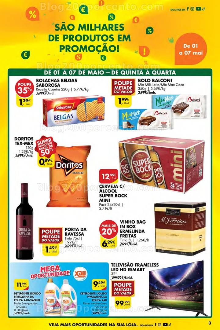 Antevisão Folheto PINGO DOCE Açores Extra - 1 de maio a 7 de maio