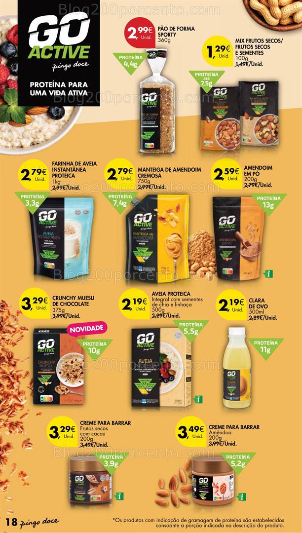 Antevisão Folheto PINGO DOCE escolhas Equilibradas Promoções de 6 a 19 maio