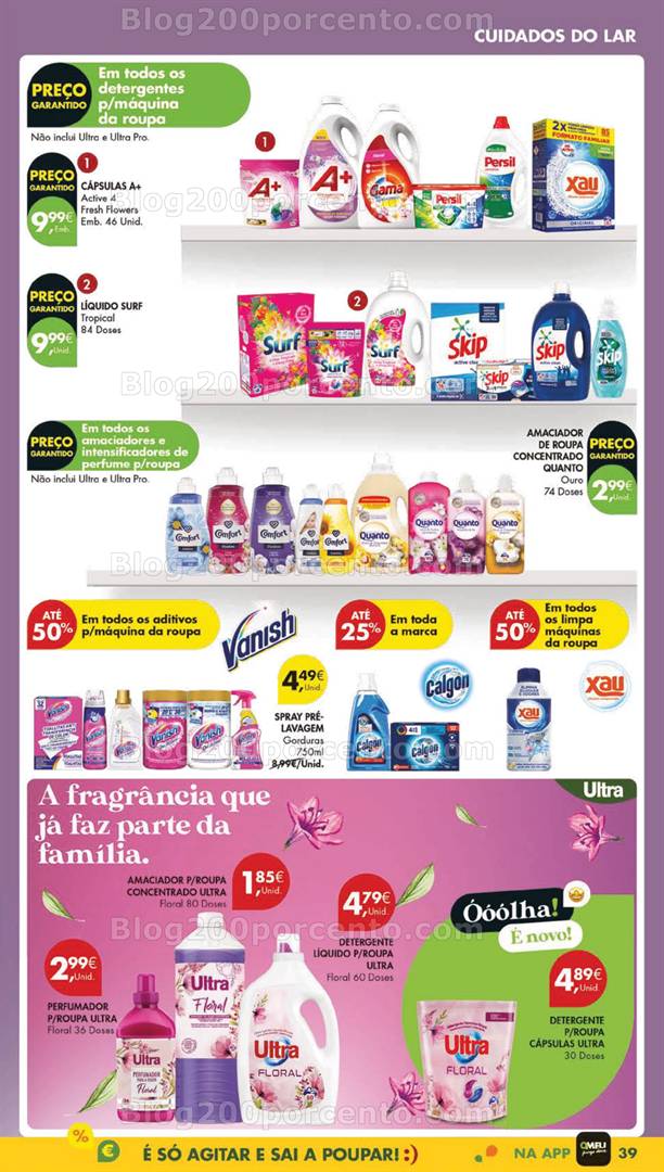 Antevisão Folheto PINGO DOCE Higiene e Limpeza Promoções de 6 a 12 maio higiene