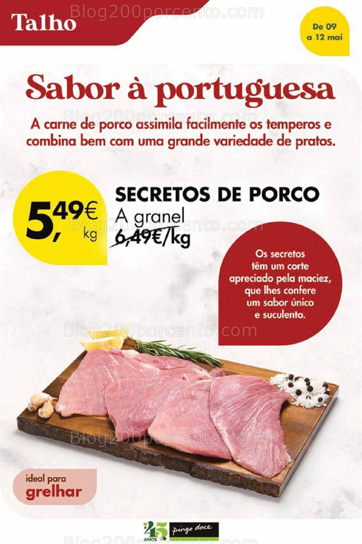 Antevisão Folheto PINGO DOCE Promoções Fim de Semana - 9 a 12 maio all