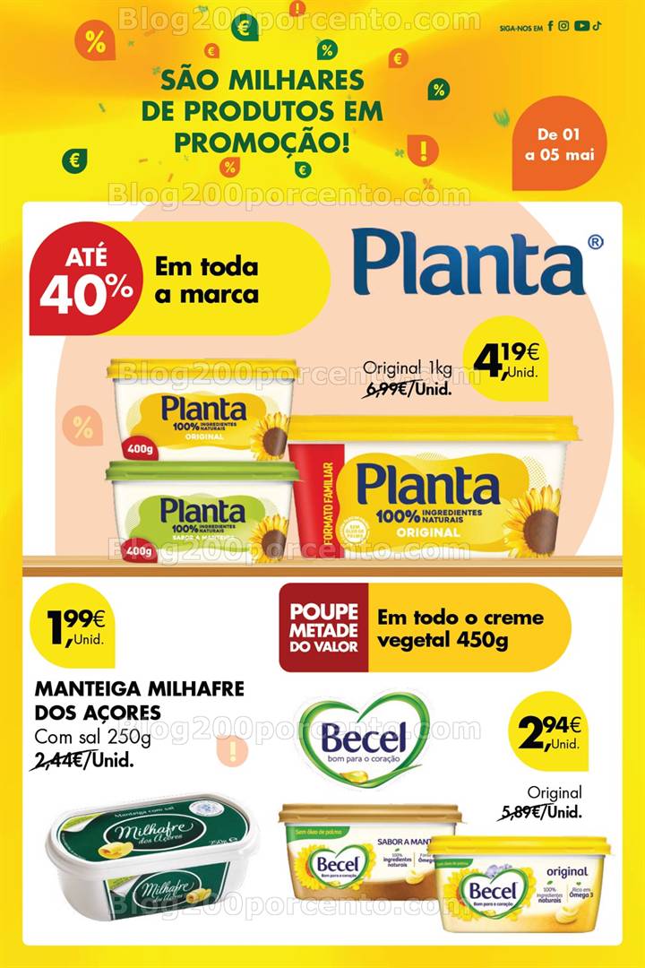 Antevisão Folheto PINGO DOCE Especial 1 de maio - só de 1 maio 