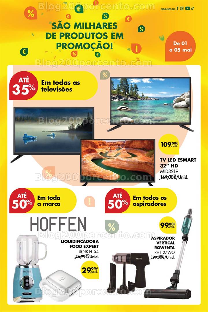 Antevisão Folheto PINGO DOCE Bazar Especial 1 de maio -1 a 5 de maio bazar