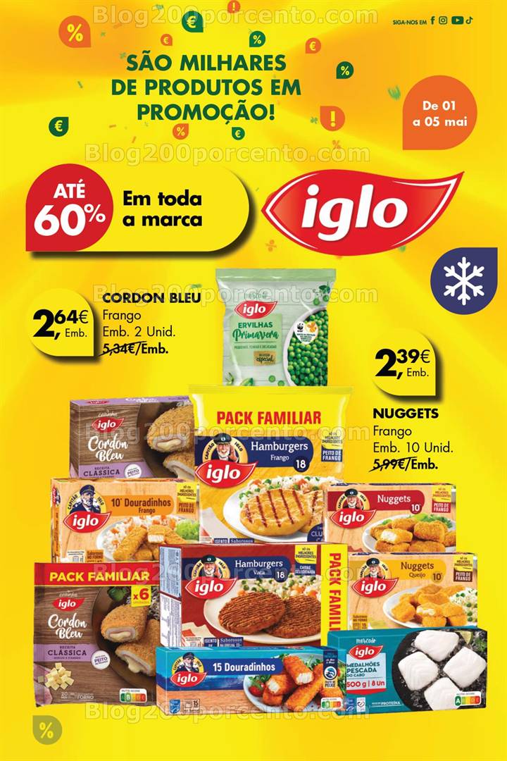 Antevisão Folheto PINGO DOCE Especial 1 de maio - só de 1 maio 