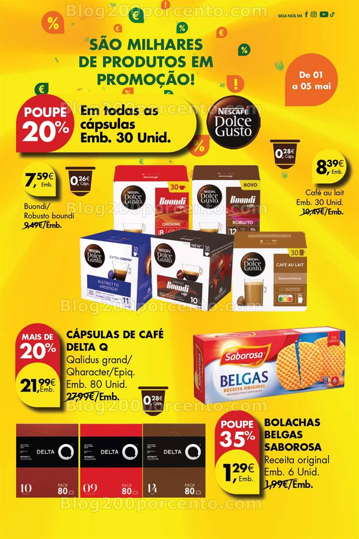 Antevisão Folheto PINGO DOCE Especial 1 de maio - só de 1 maio 