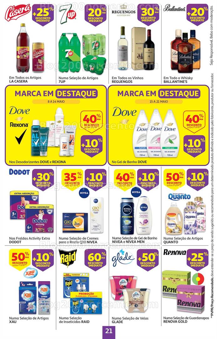 Antevisão Folheto AUCHAN Promoções de 7 a 21 maio all