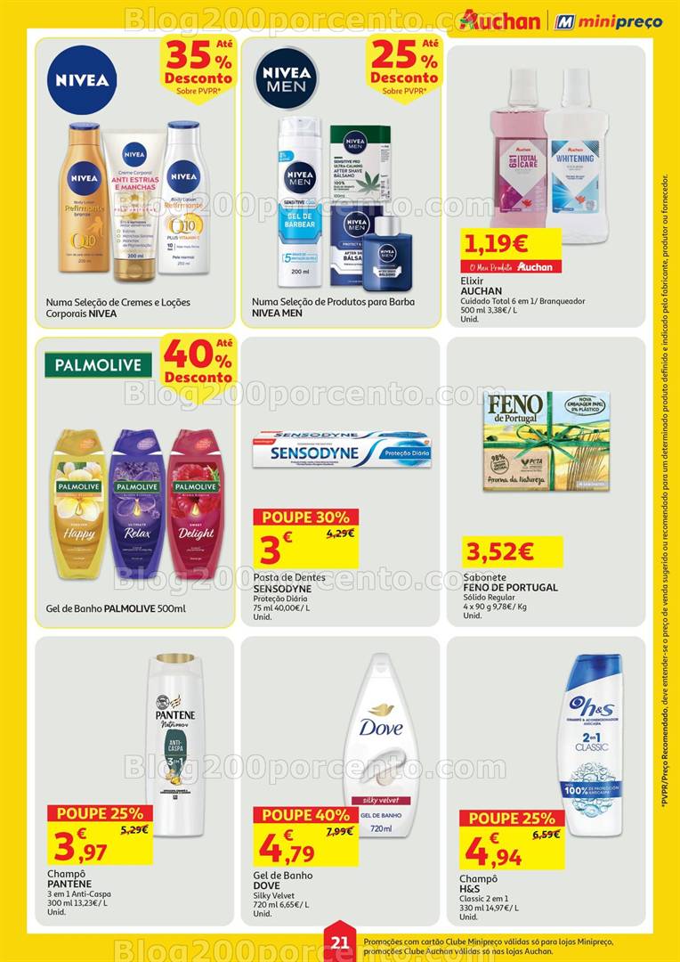 Antevisão Folheto AUCHAN - MINIPREÇO Promoções de 8 a 14 maio