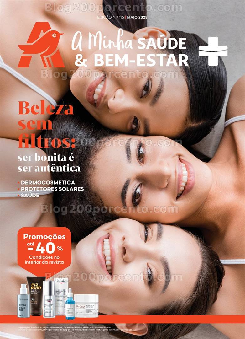 Antevisão Folheto AUCHAN Saúde e Bem-Estar Promoções de 1 de maio a 1 de junho