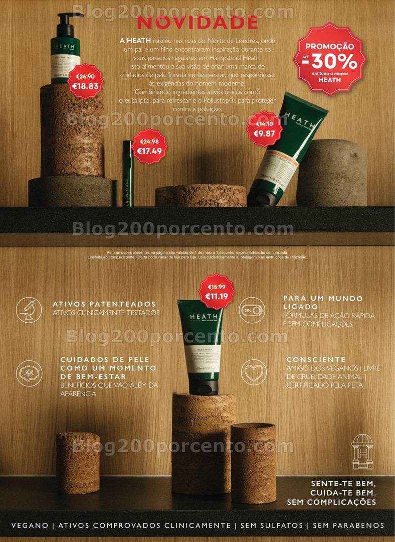 Antevisão Folheto AUCHAN Saúde e Bem-Estar Promoções de 1 de maio a 1 de junho