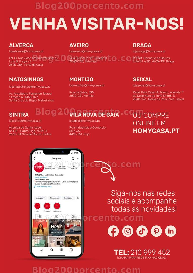 Antevisão Folheto HOMY Casa Promoções até 31 de maio