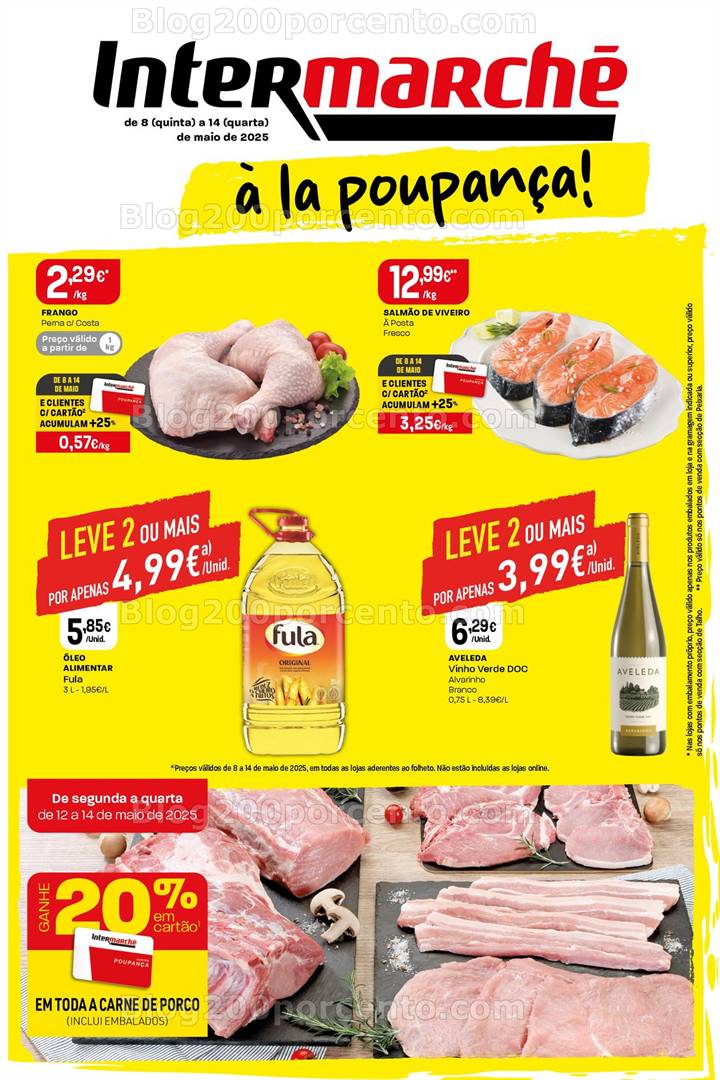 Antevisão Folheto INTERMARCHÉ Contact Promoções de 8 a 14 maio