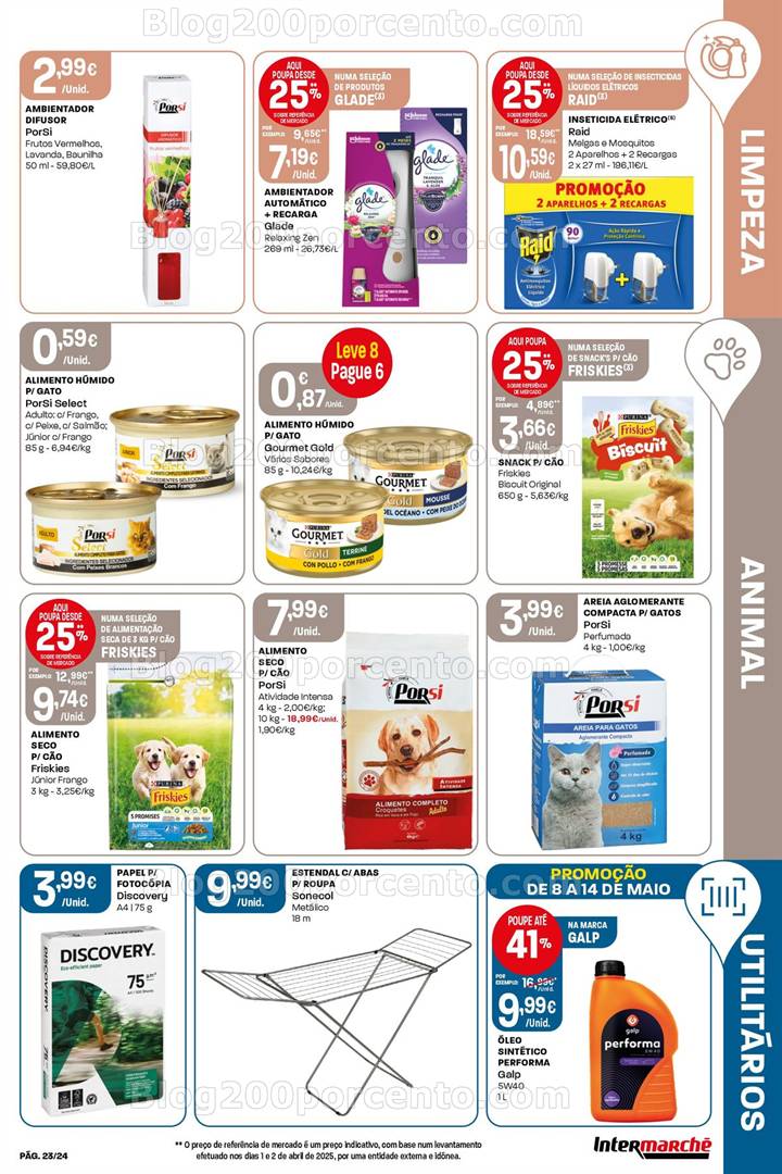 Antevisão Folheto INTERMARCHÉ Contact Promoções de 8 a 14 maio