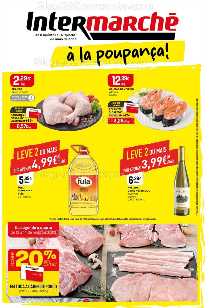 Antevisão Folheto INTERMARCHÉ Super Promoções de 8 a 14 maio all