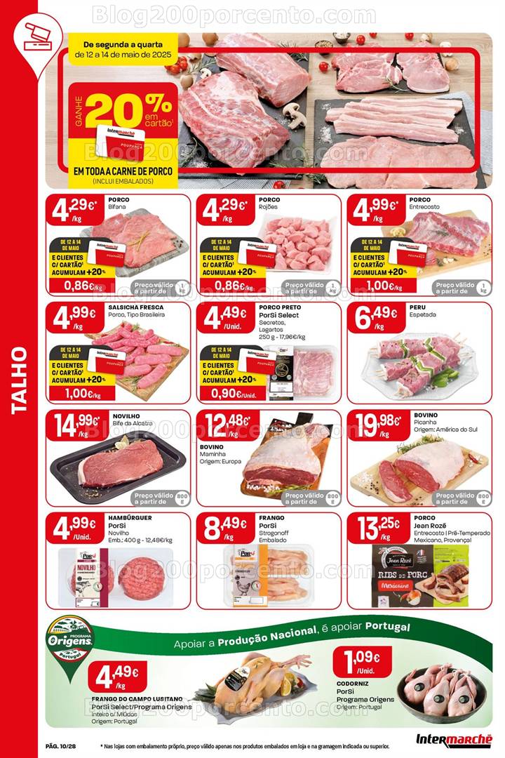 Antevisão Folheto INTERMARCHÉ Super Promoções de 8 a 14 maio all