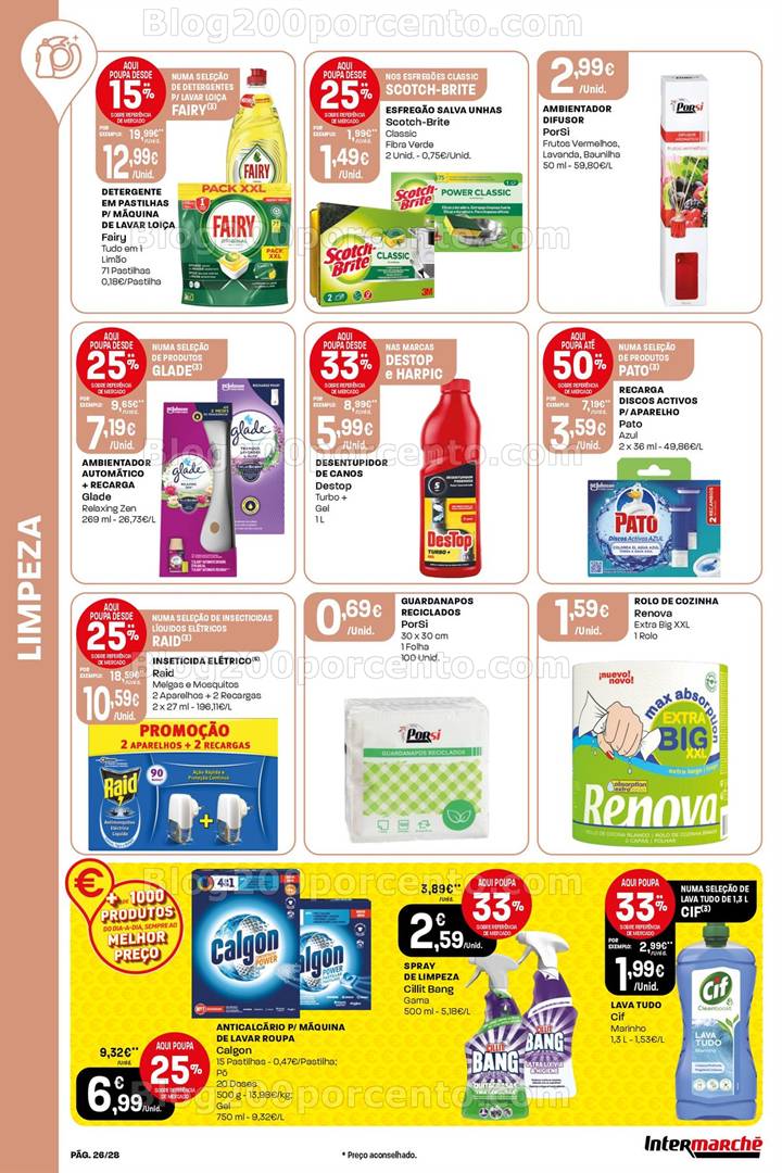 Antevisão Folheto INTERMARCHÉ Super Promoções de 8 a 14 maio all
