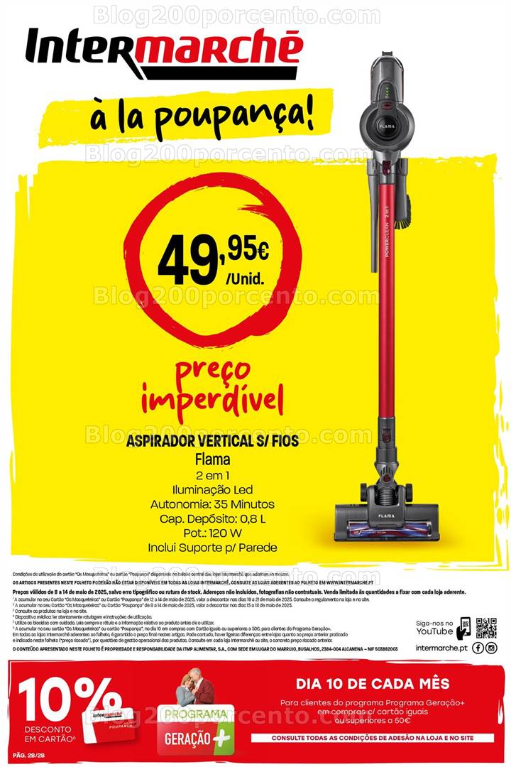 Antevisão Folheto INTERMARCHÉ Super Promoções de 8 a 14 maio all